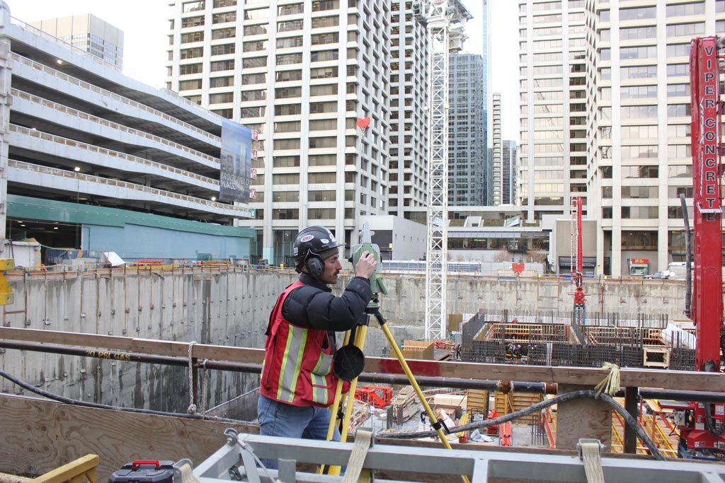 The Brookfield Place is a full-block commercial development in Calgary’s downtown core consisting of a 22 meter deep excavation where RWH Monitoring (RWH) was contracted to monitor the stability of the shoring in addition to surrounding infrastructure.